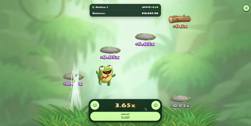 Frogger Jump Game