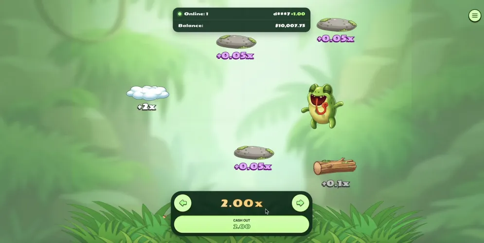 Frogger Jump Game