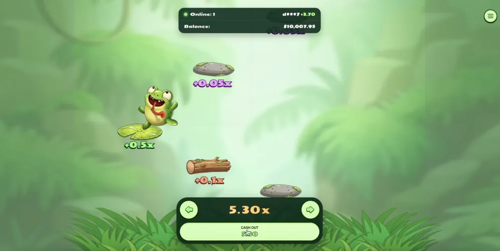 Frogger Jump Game